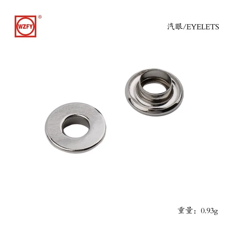 Inner 8, outer 15, special flat packaging with steam eye