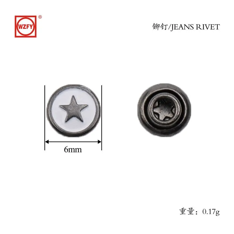 China Jeans Rivet enhances the aesthetics of clothing and accessories Factory, Exporter