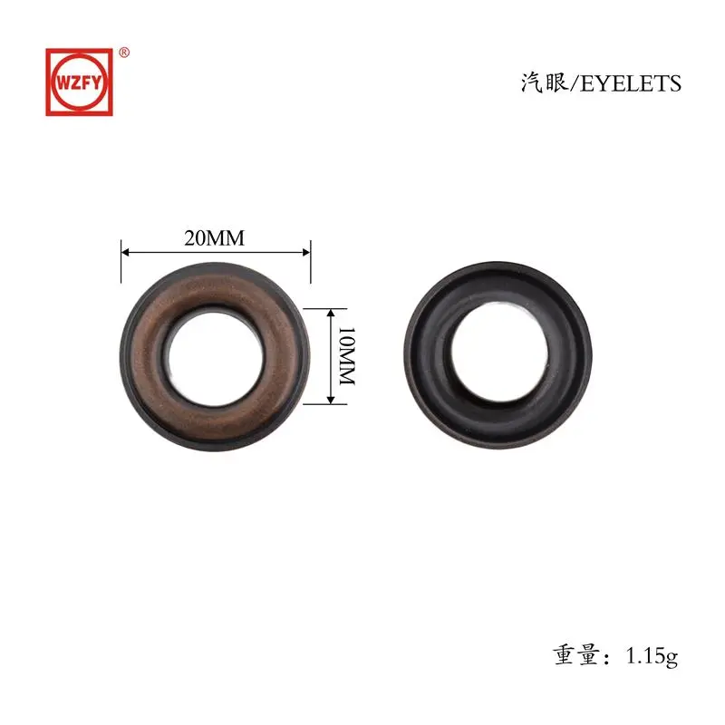800# wide-edge eyelet fitting