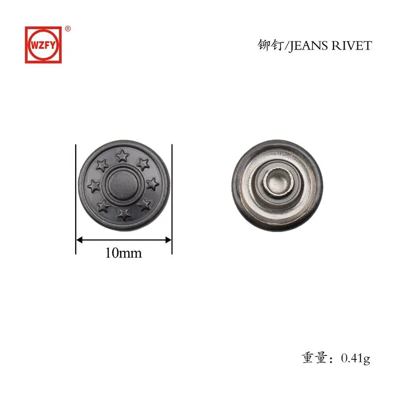 10 pointed star mold assembly and riveting