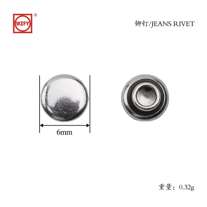 China Jeans Rivet enhances the aesthetics of clothing and accessories Factory, Exporter