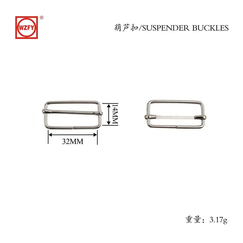 gourd-shaped square buckle