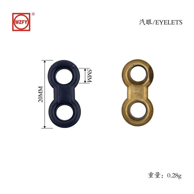 Inner 5, outer 20, figure-eight steam eye