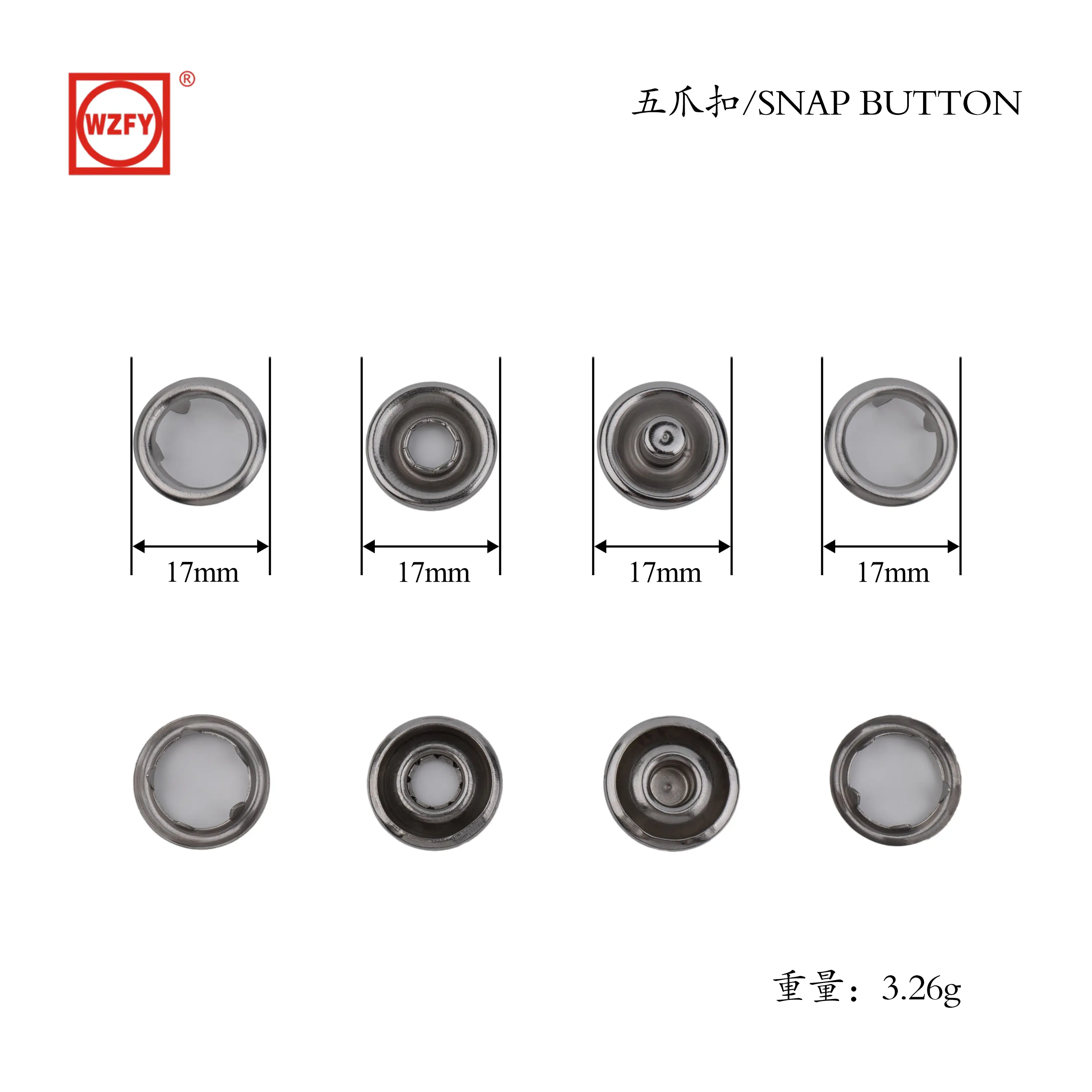 Buy FY-17 # Five-prong buckle Manufacturer, Exporters