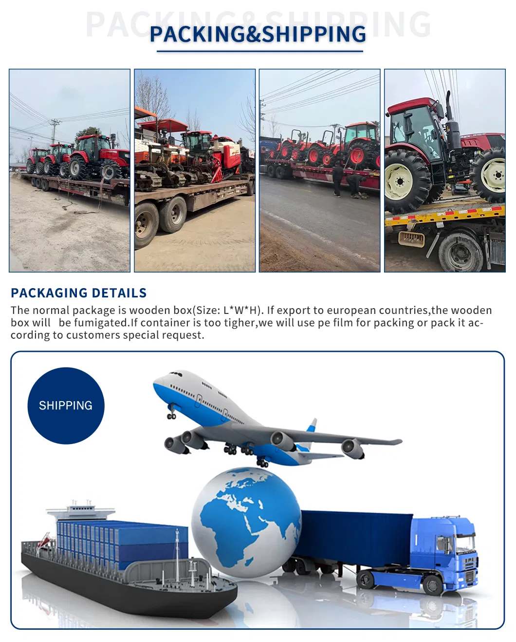 Embalaje de exportación