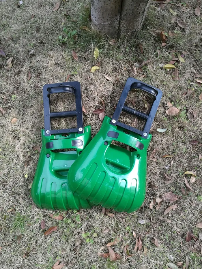 Recolección de Hojas con Rastrillo de Mano para Herramienta de Jardinería para Recoger Hojas