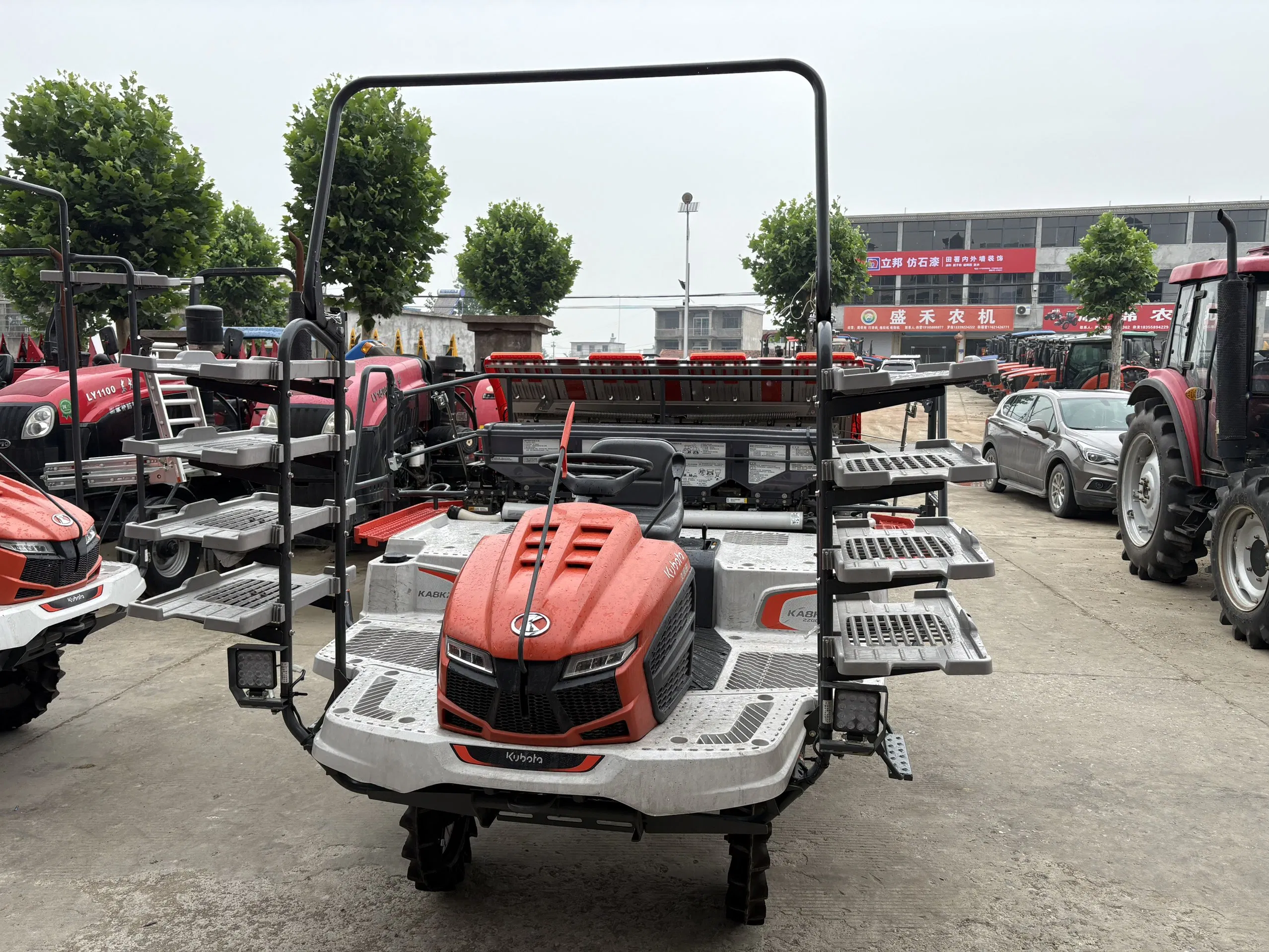 8 Trasplantadora de Arroz: Equipamiento Agrícola con 4-Wheel Capacidad de Conducción