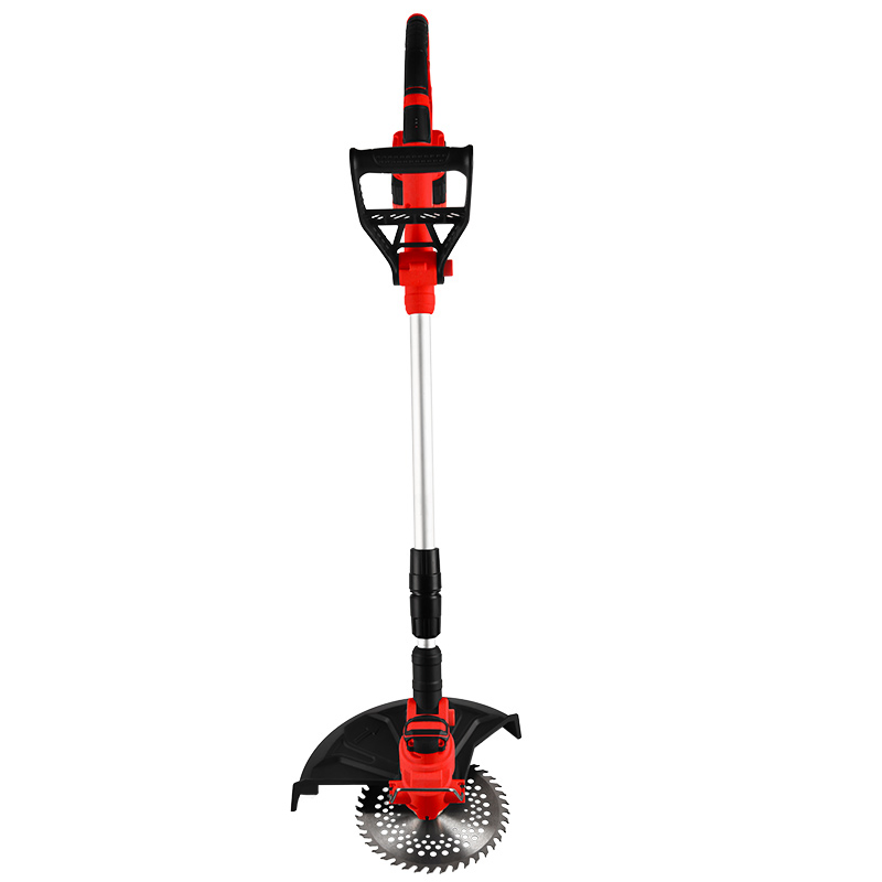 21V Cortadora de Césped Inalámbrica de Alta Potencia con Mango Telescópico y Batería de Litio