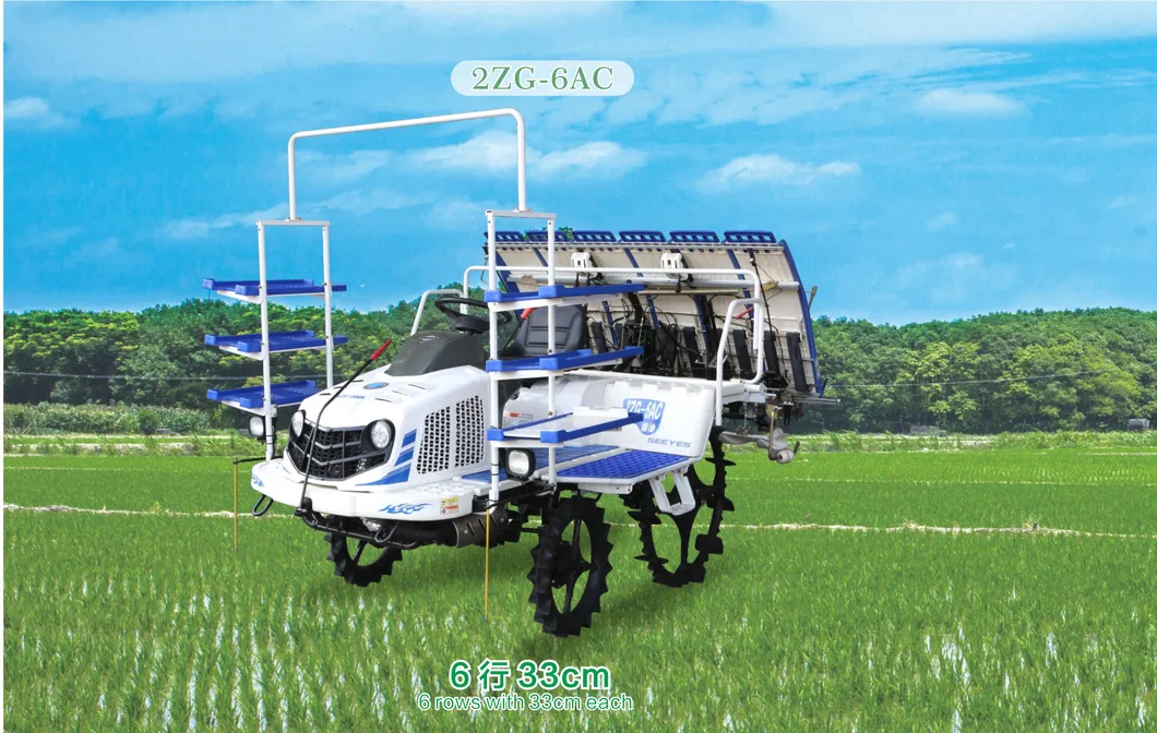 Transplantador de arroz 2ZG-6AC