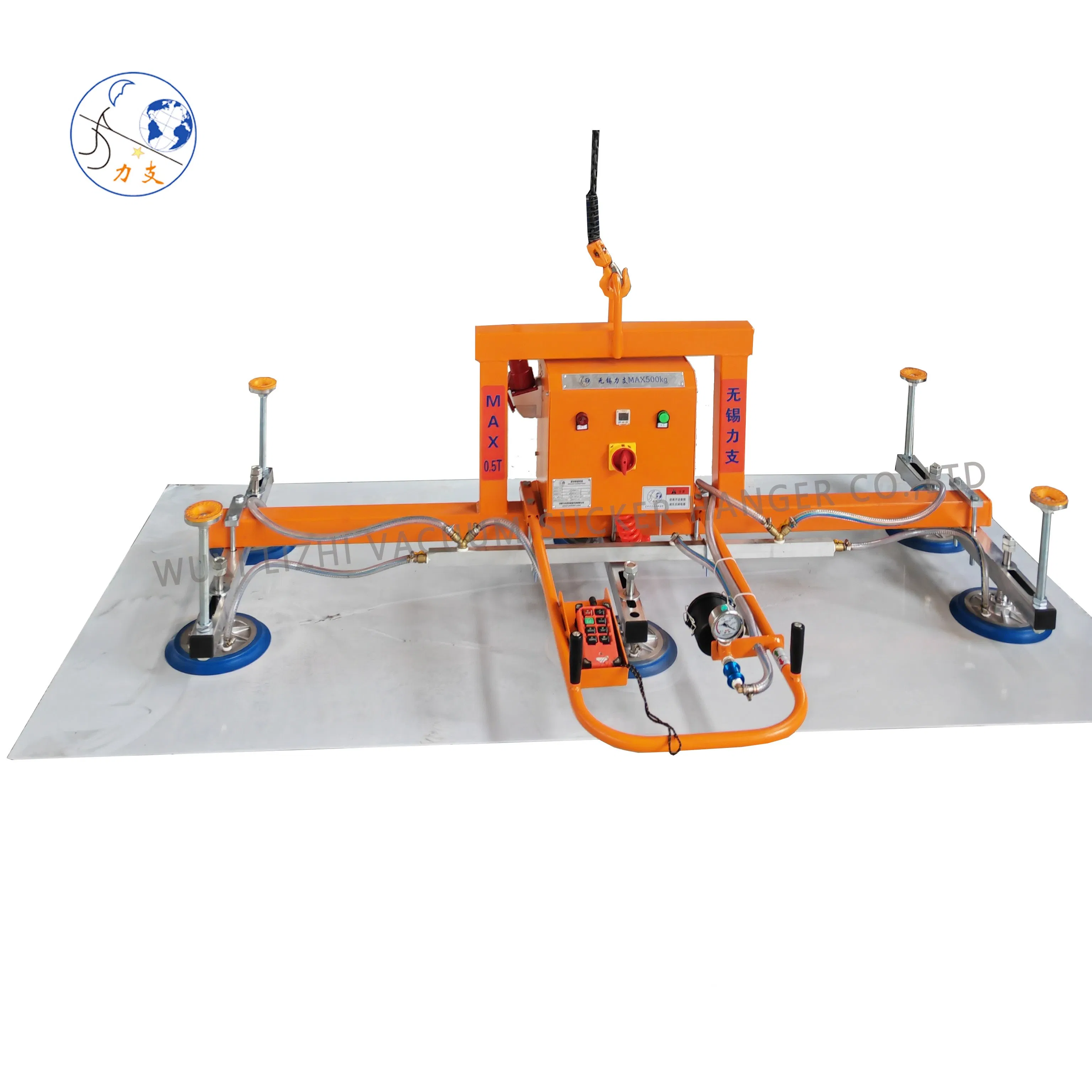 Cortadora láser industrial con brazo telescópico para cargas pesadas