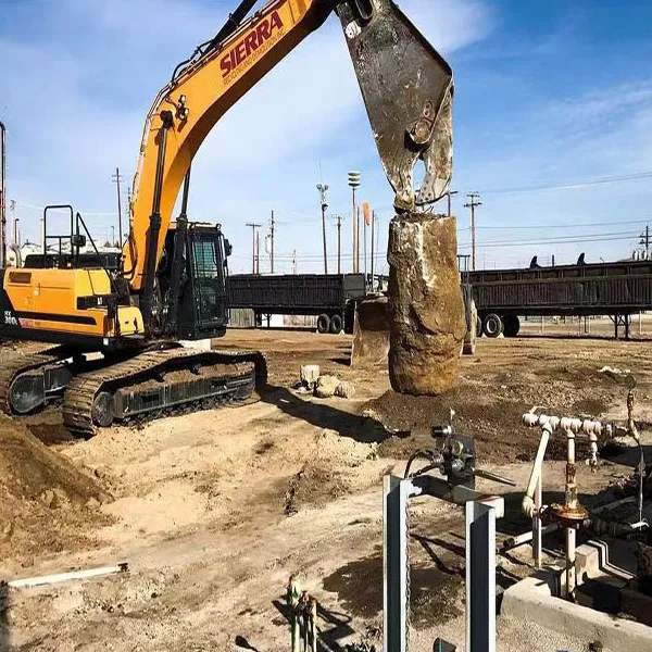 Máquina de corte para excavadora