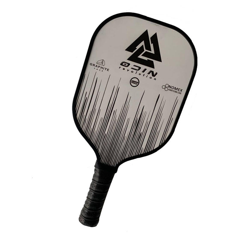 Raqueta de pickleball de grafito, pala de pickleball de fibra de vidrio con empuñadura de confort acolchada