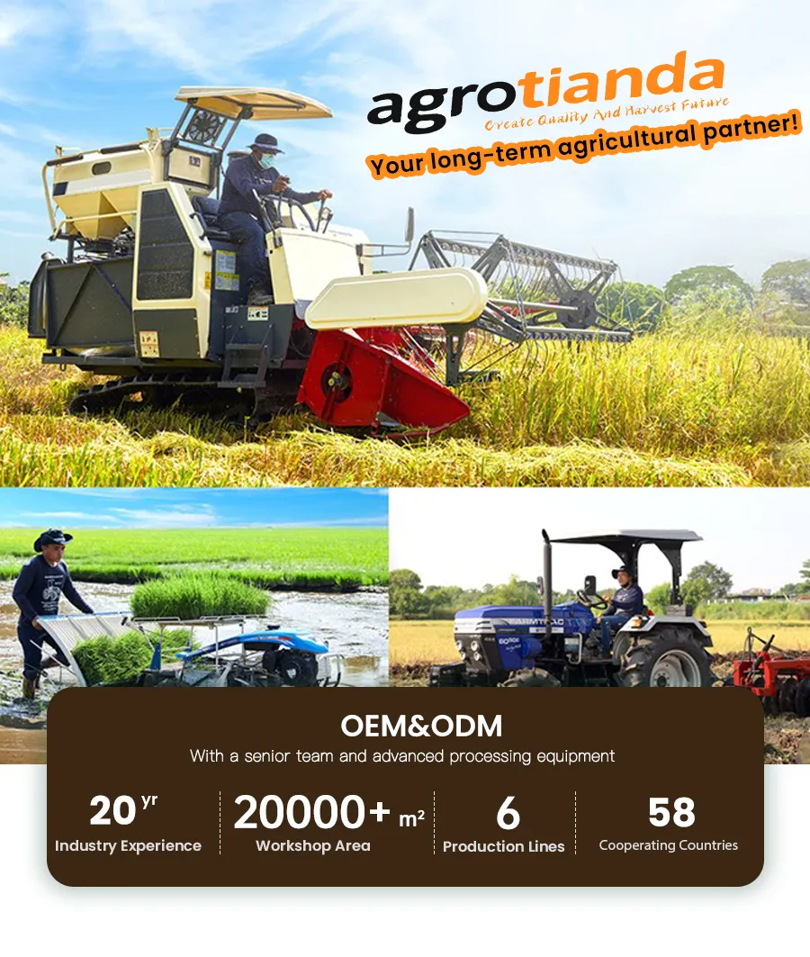 Marca Buena Calidad 6 Filas Transplantadora de Arroz