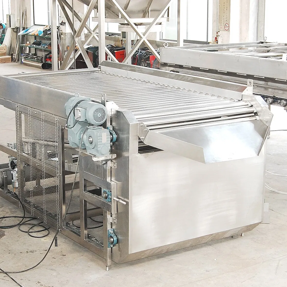 Máquina de clasificación de cacahuetes y soja de alta eficiencia para el procesamiento de verduras