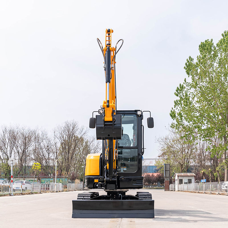 Excavadora mini asequible pequeña de conducción hidráulica de bajo precio de China Se10