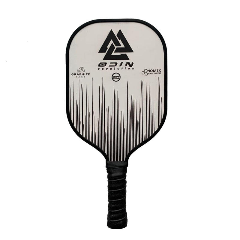 Raqueta de pickleball de grafito, pala de pickleball de fibra de vidrio con empuñadura de confort acolchada