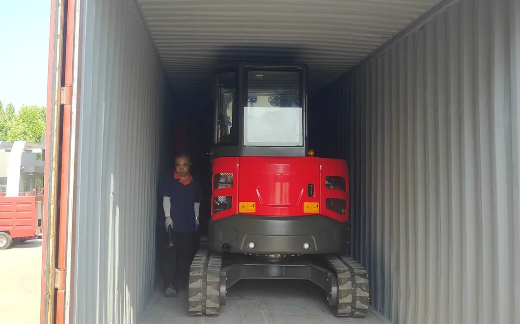Nuevo Equipo de Construcción 3 8 Tonelada Mini Excavadora Compacta con Accesorios Versátiles