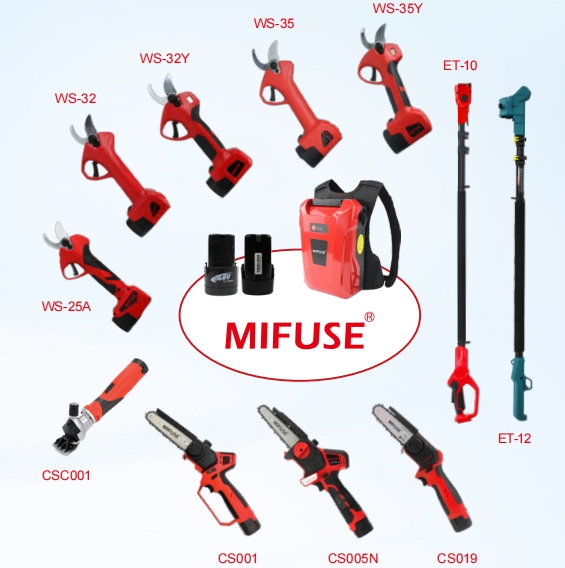 Gt Superior Tools 21V Cortadora de cepillo telescópica eléctrica sin cable de litio