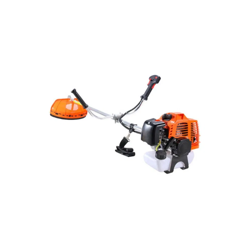 Cortadora de hierba manual de mochila para agricultura 4 máquina de corte de cepillo con motor de gasolina para desmalezado en el campo