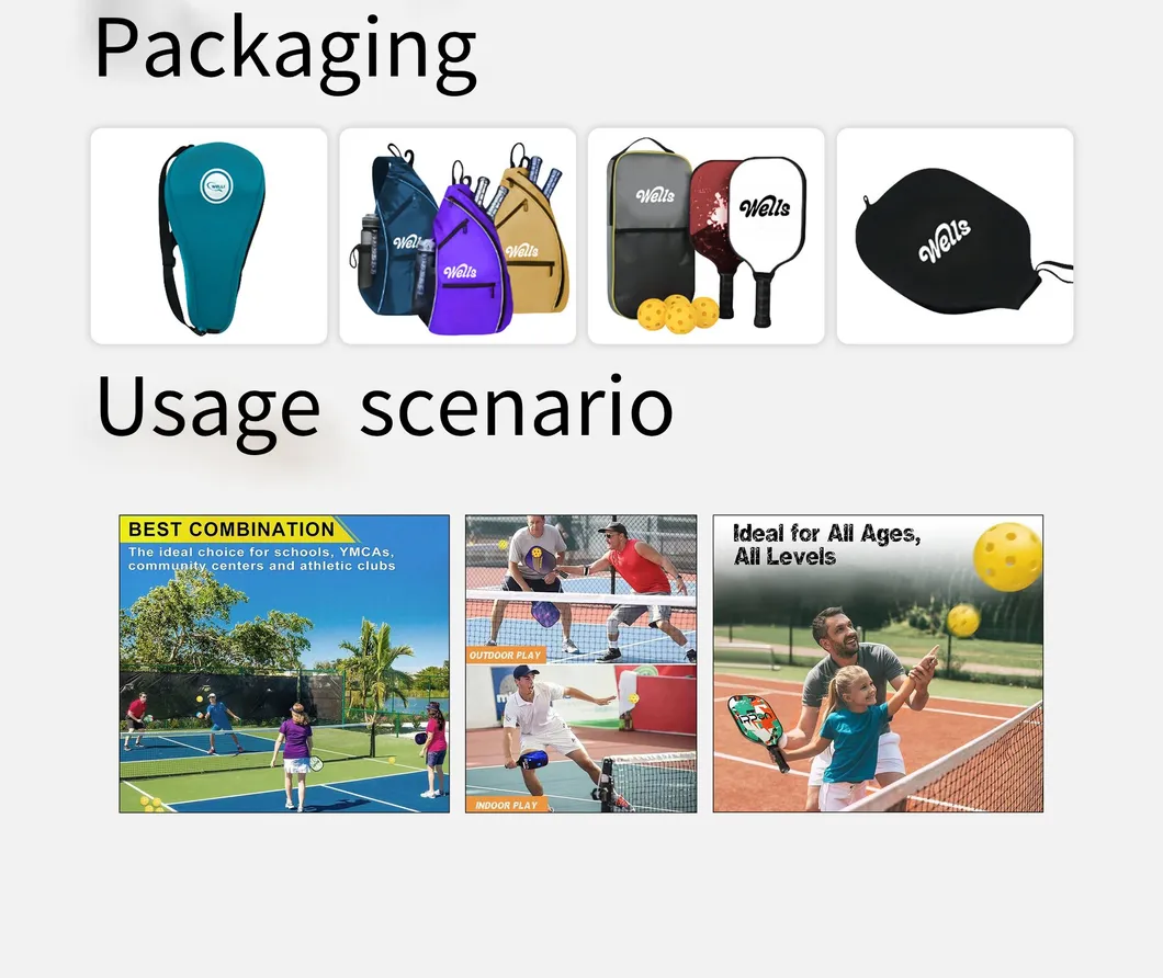 Paleta de pickleball niños diseño dibujos animados