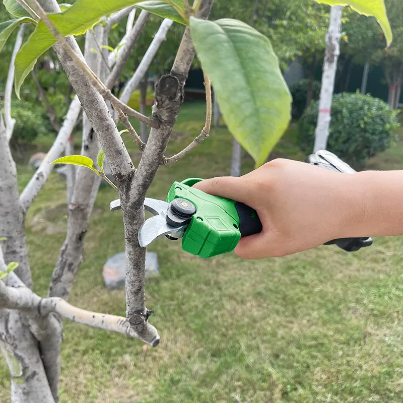 Tijeras de podar inalámbricas sin escobillas con batería de litio para cortar ramas