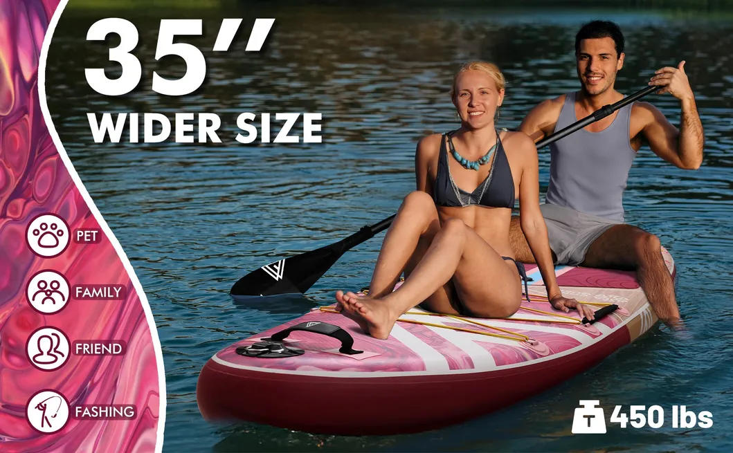 Tabla de Paddle Inflable de Puntos de Caída al por Mayor 3fin Sistema Portátil para Todos los Deportes Acuáticos Ventas Directas de Fábrica