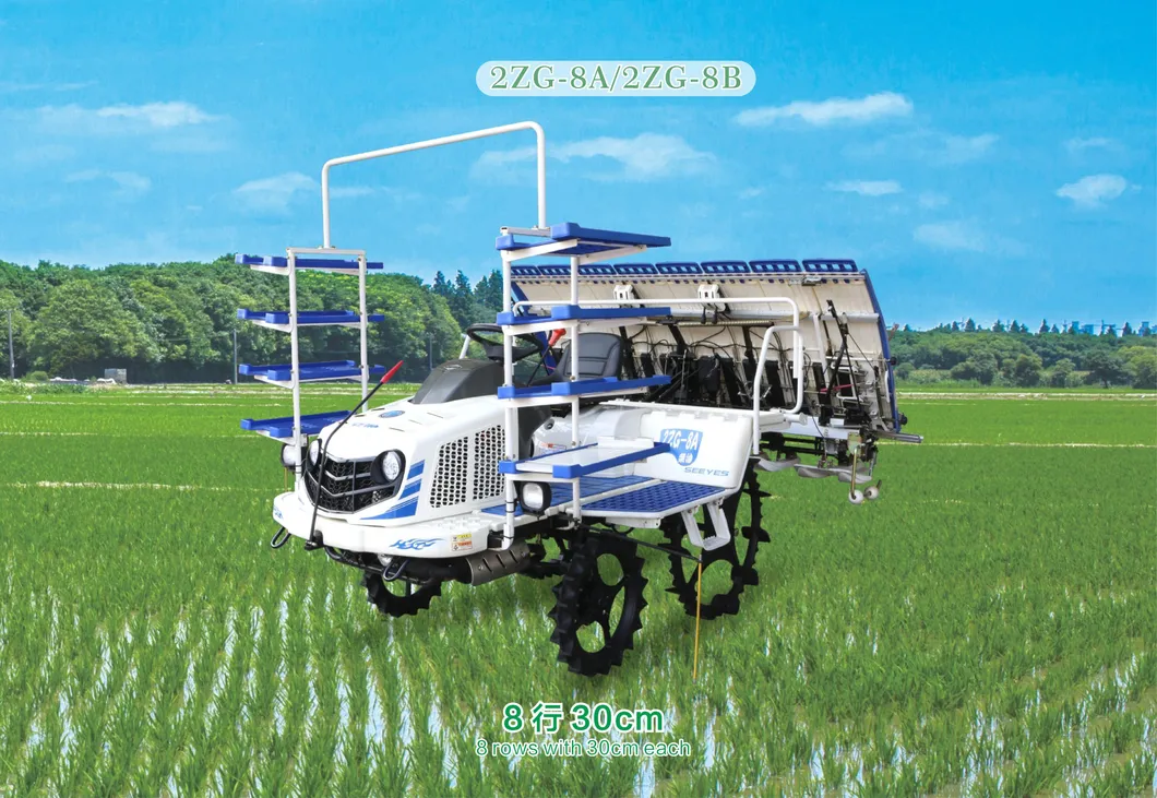 Transplantador de arroz 2ZG-8A/2ZG-8B
