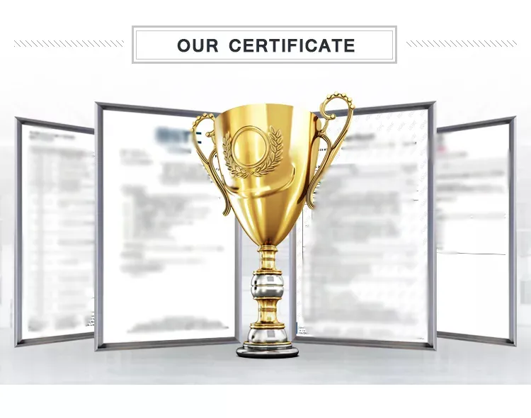 Certificado ISO 9001 de calidad