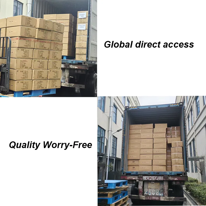 Cajas de envío preparadas para entrega