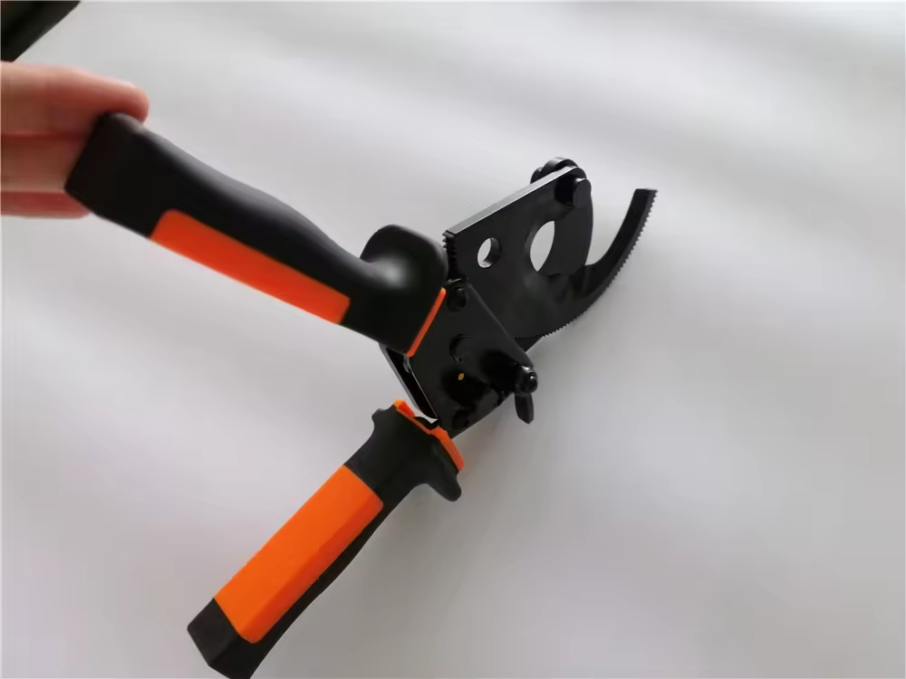 Mango Telescópico Alicate de Corte Diagonal Multifuncional Herramienta de Desforre de Cables Cortador de Alambre Cable