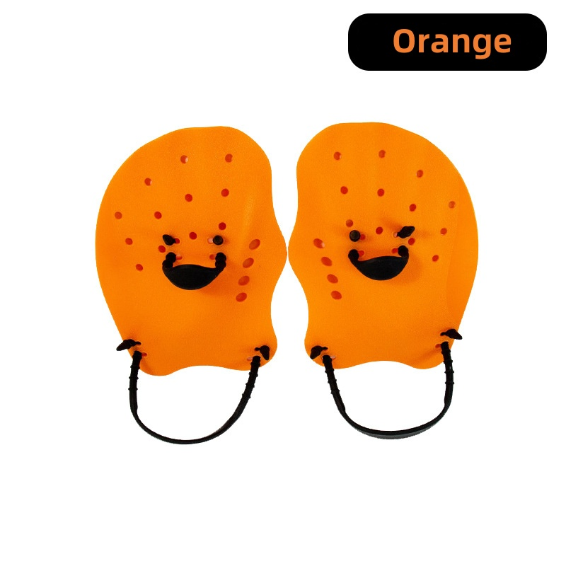 Gloffie Profesional Ajustable Diseño Óptimo de Silicona para Todos los Nadadores Palas de Natación