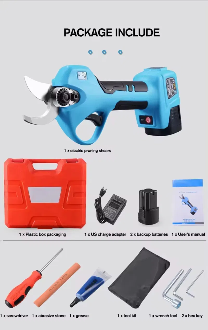 Kit completo de tijeras de podar