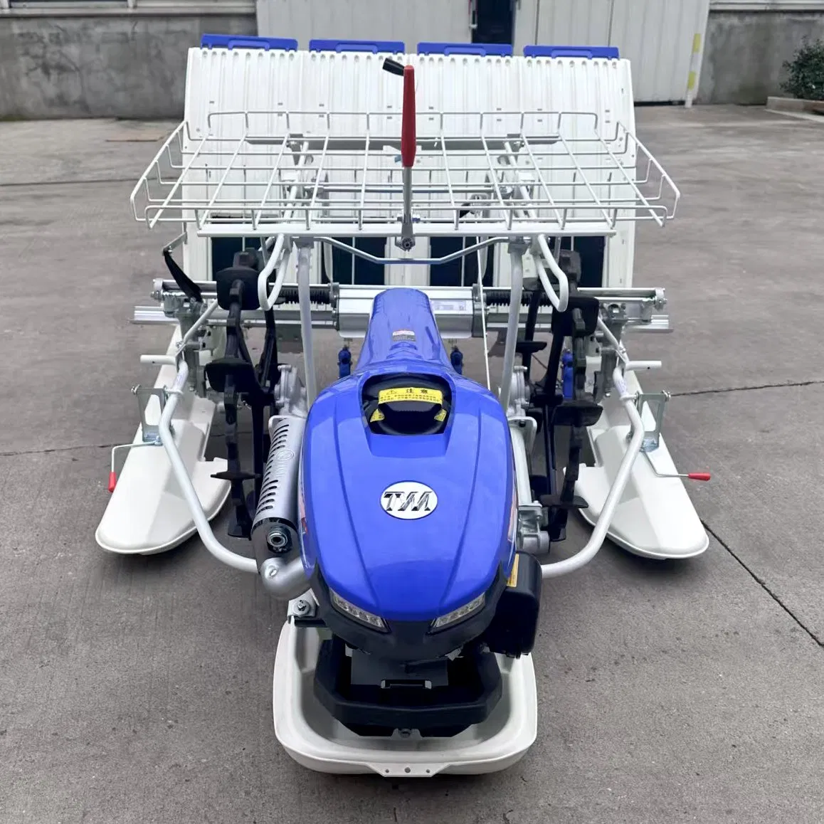 Gran Calidad 2.4 Kw Diesel 6 Filas Eficiente Transplantador de Arroz Manual