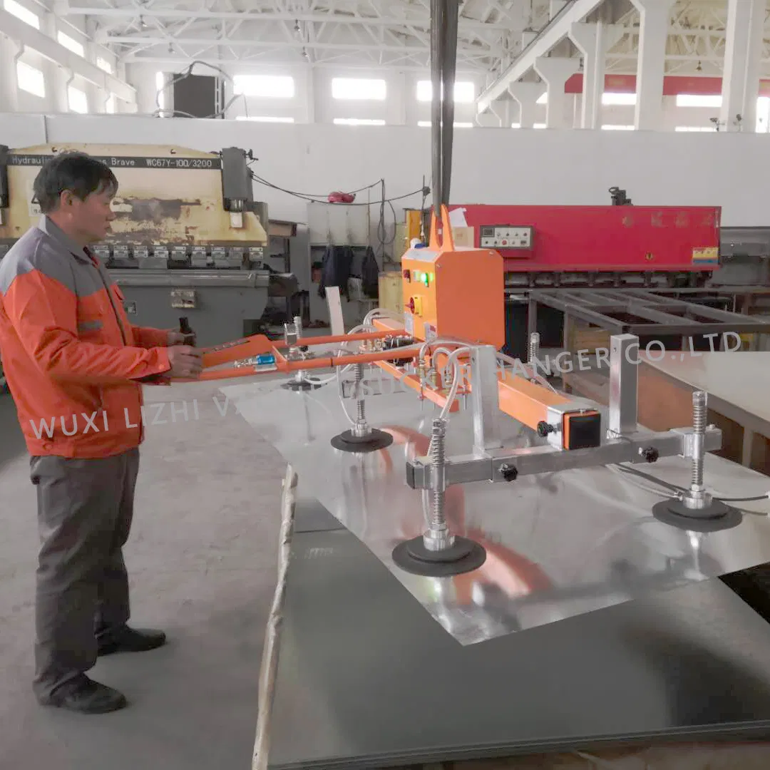 Cortadora láser industrial con brazo telescópico para cargas pesadas