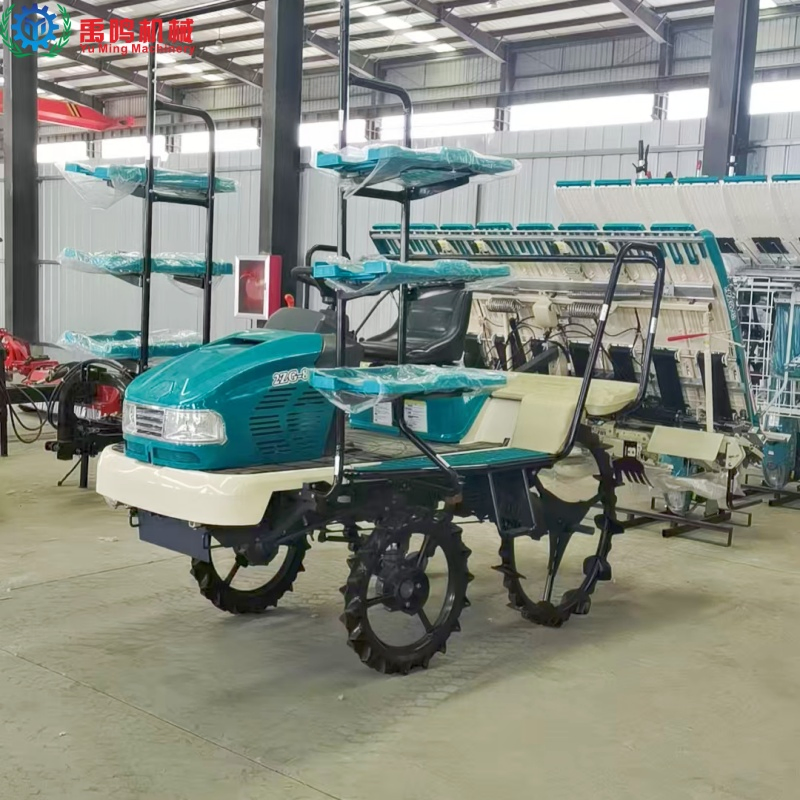 8-Line Trasplantador de arroz de gasolina Planter de plántulas de arroz