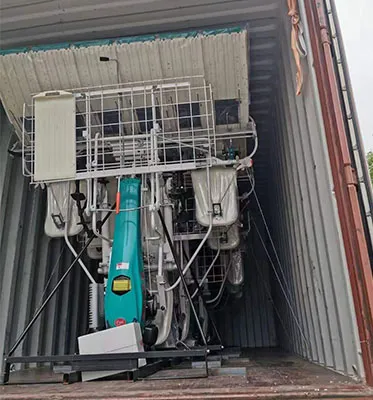 Conducción a Alta Velocidad 6 Transplantadora de Arroz Usada Transplantadora de Arroz para Kubota