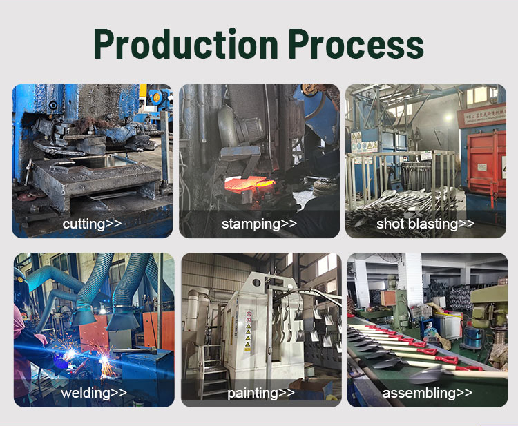 Productos más vendidos Rastrillos de jardín de acero para soldadura con mango de madera y fibra de vidrio