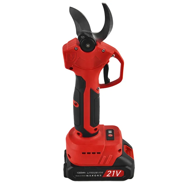 21V Herramienta de Jardinería Amigable con Batería de Litio Podadora Eléctrica Tijeras de Poda Inalámbricas