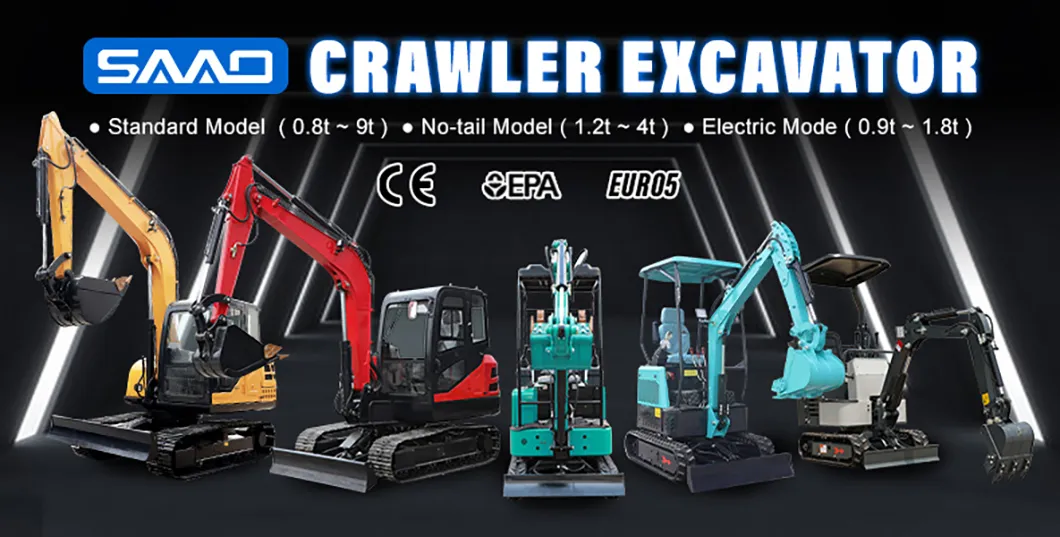 Nuevo Excavador Compacto Aprobado por CE Se10 - Mini Hidráulico Asequible