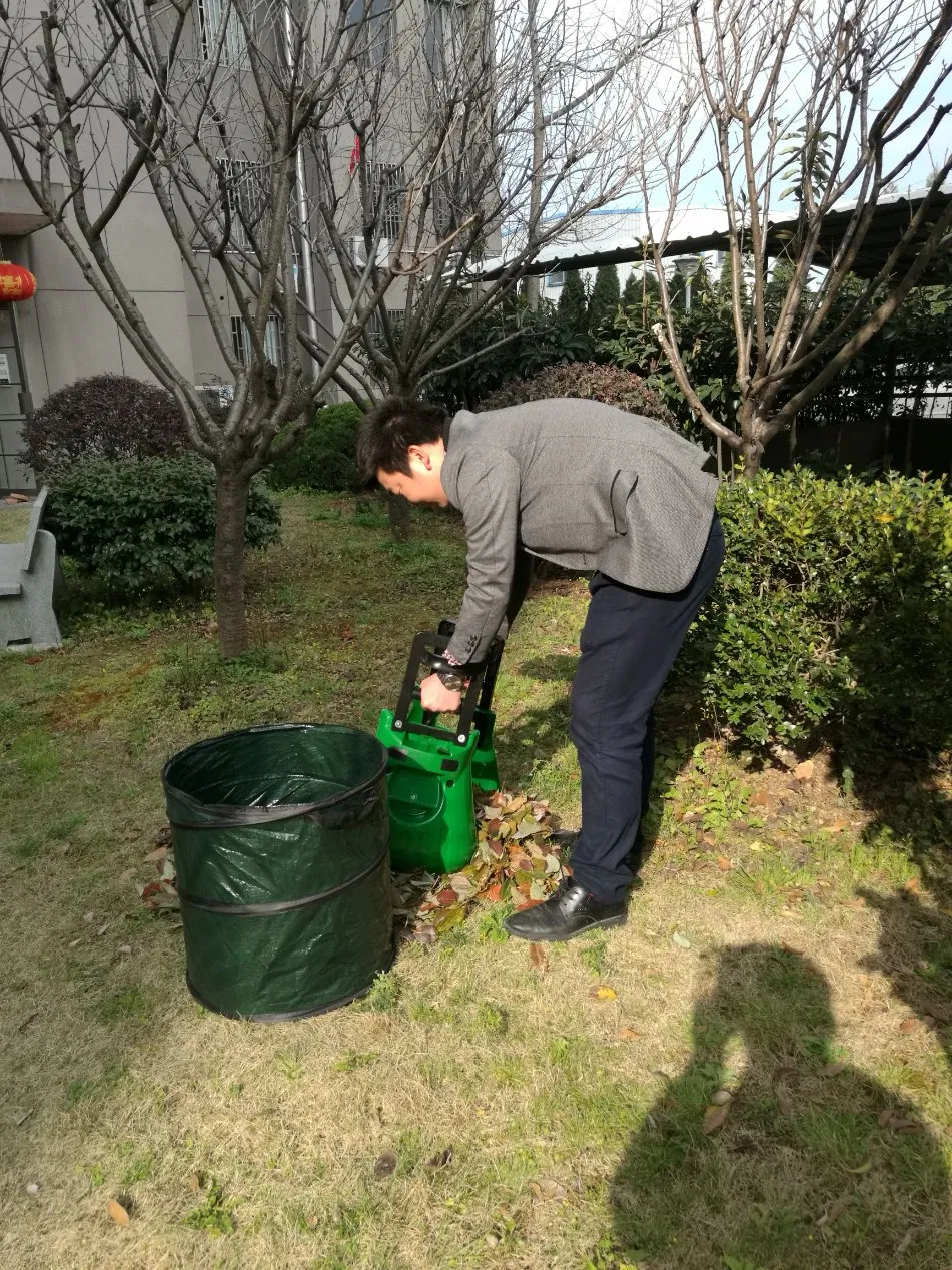 Recolección de Hojas con Rastrillo de Mano para Herramienta de Jardinería para Recoger Hojas