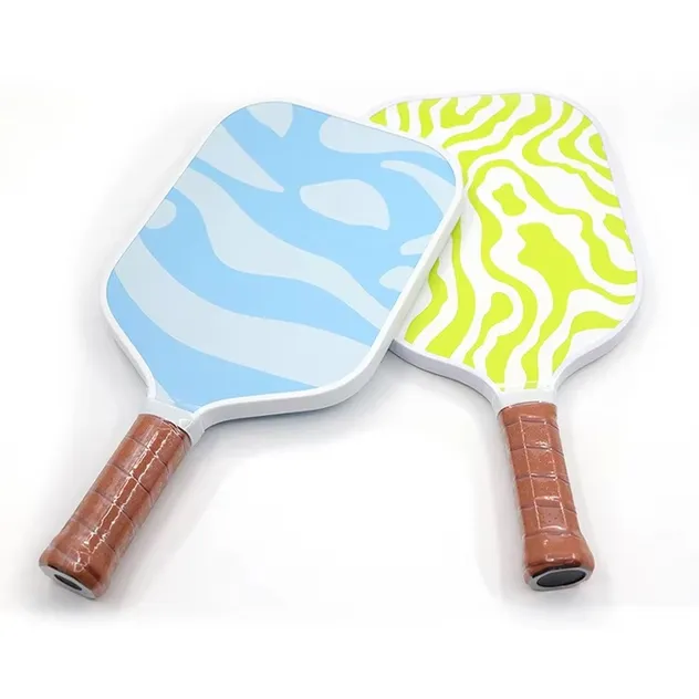 Detalle de pala de pickleball