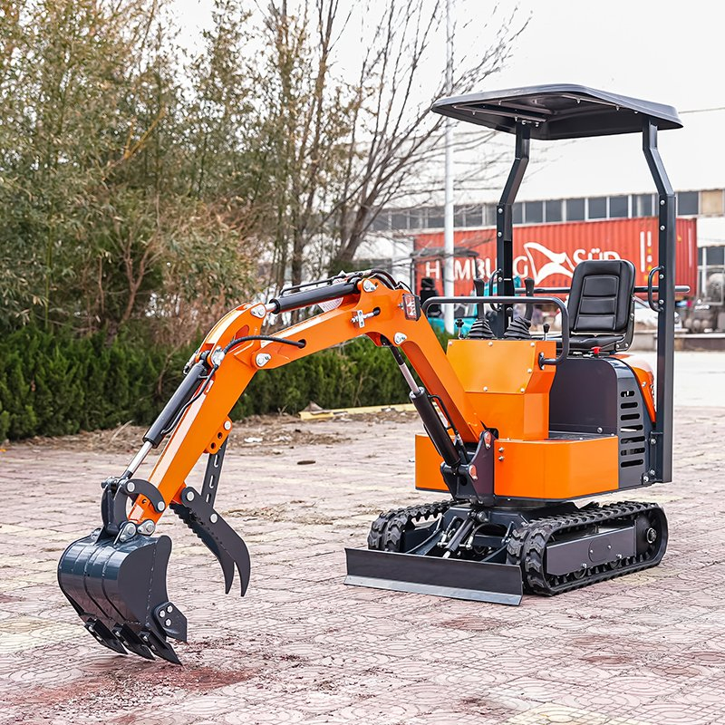 Precio de fábrica de mini excavadora hidráulica usada de 1 toneladas