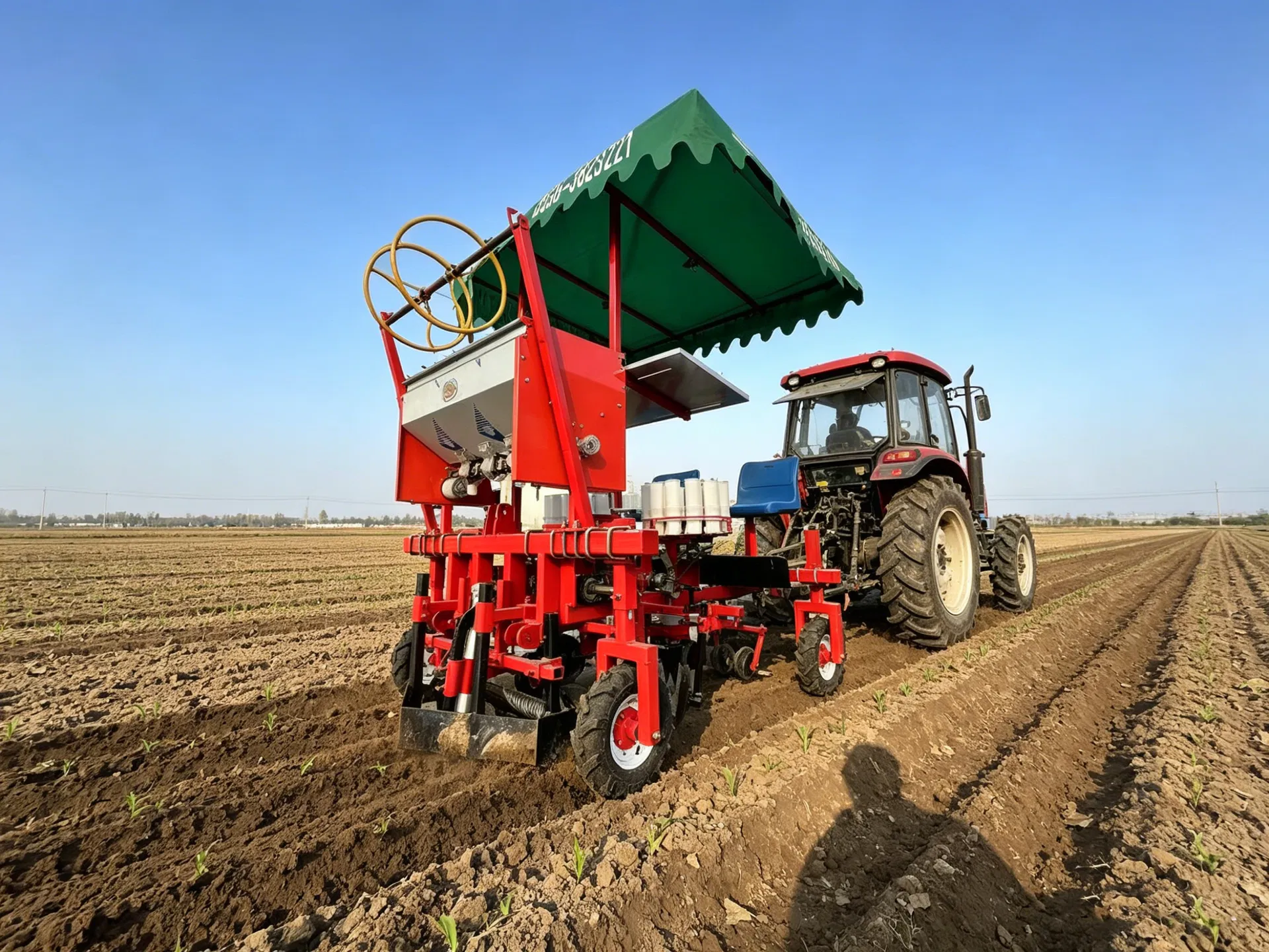 Máquina de trasplante de plántulas de vegetales de alta calidad