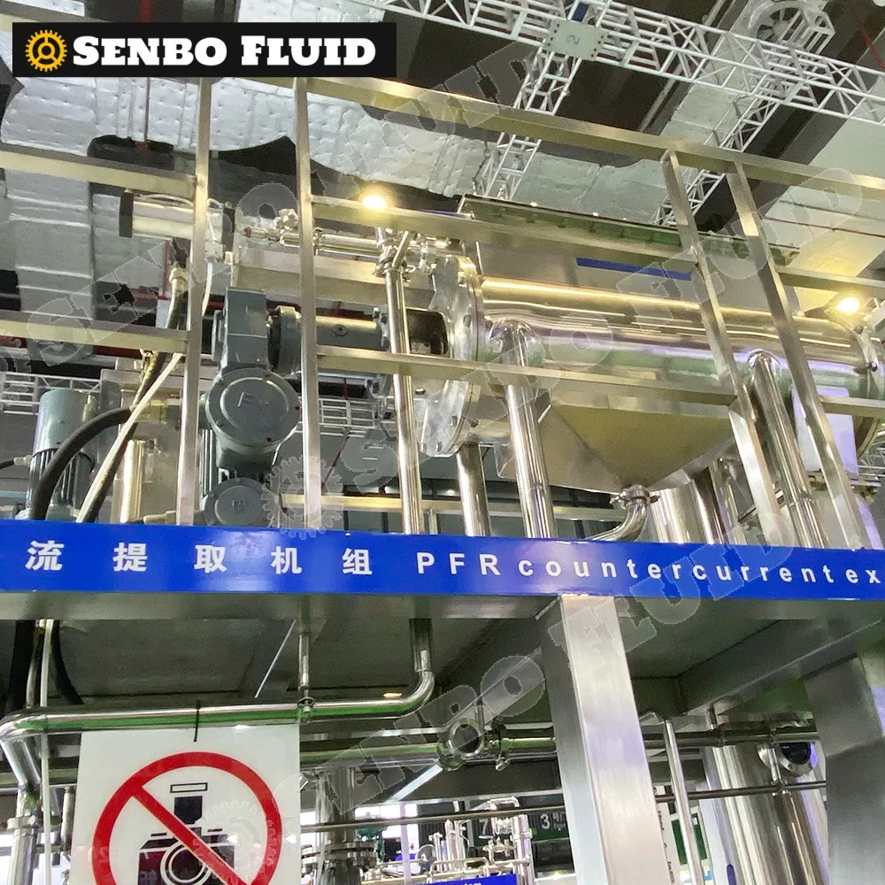 Industrial Horizontal Plug Flow Countercurrent Extractor Pfr Continuous Solvent Extraction System