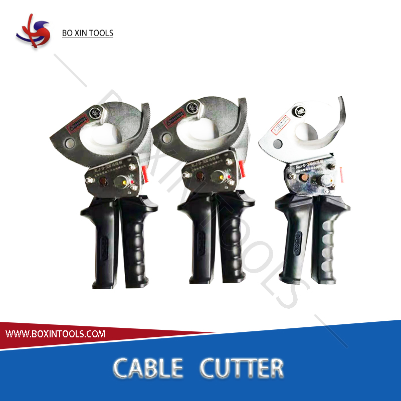 Cortador de cable de Cu/Al con mangos telescópicos Herramientas manuales para pelar y cortar cables Alicate