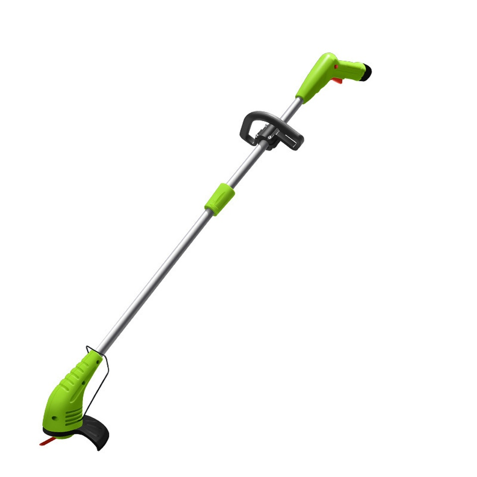 Cortadora de Césped Ergonómica 12V con Eje Telescópico para un Control Óptimo
