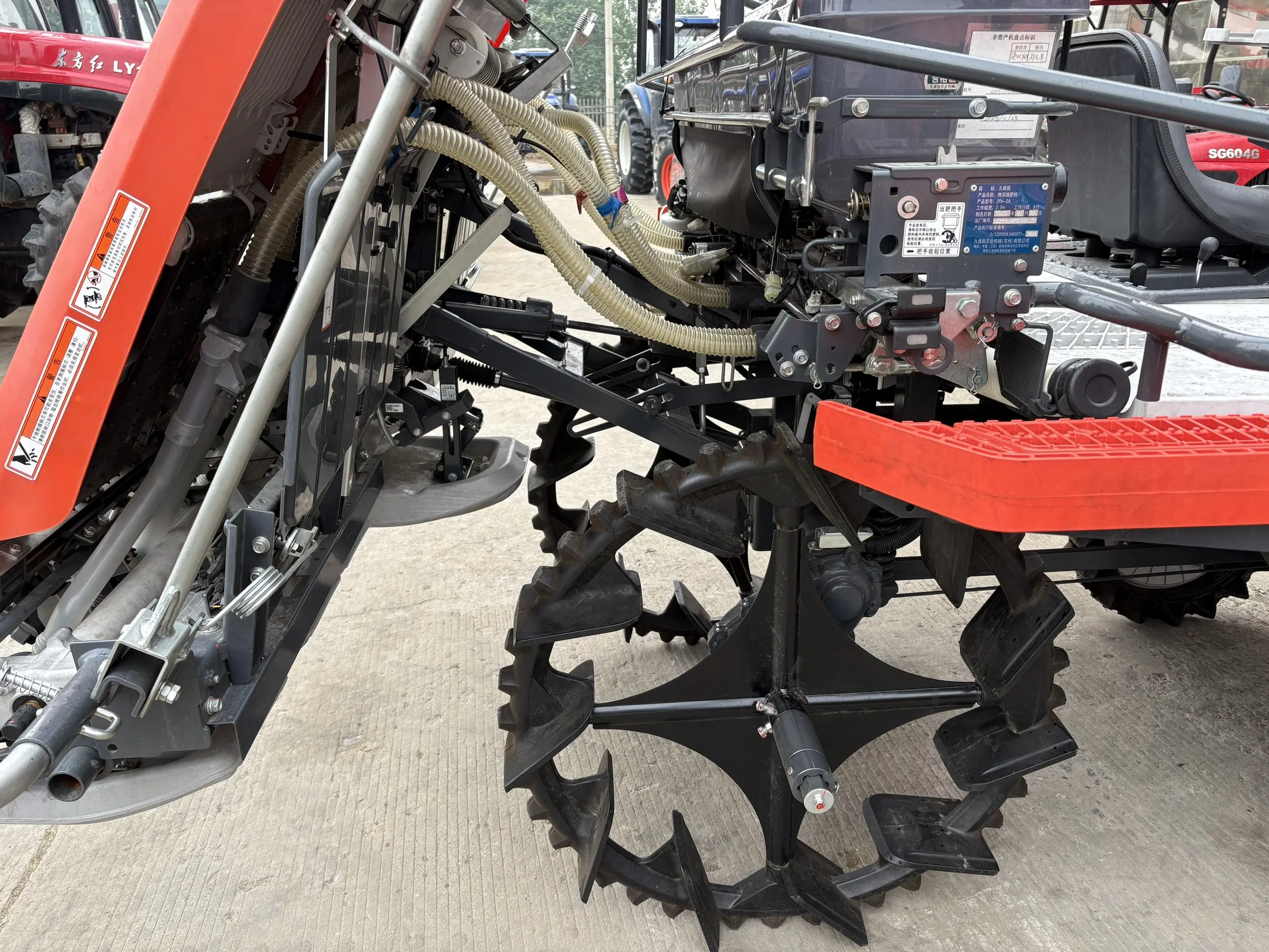 8 Trasplantadora de Arroz: Equipamiento Agrícola con 4-Wheel Capacidad de Conducción