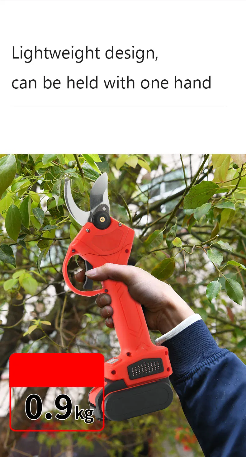 Tijeras de podar de bypass afiladas para jardinería en casa