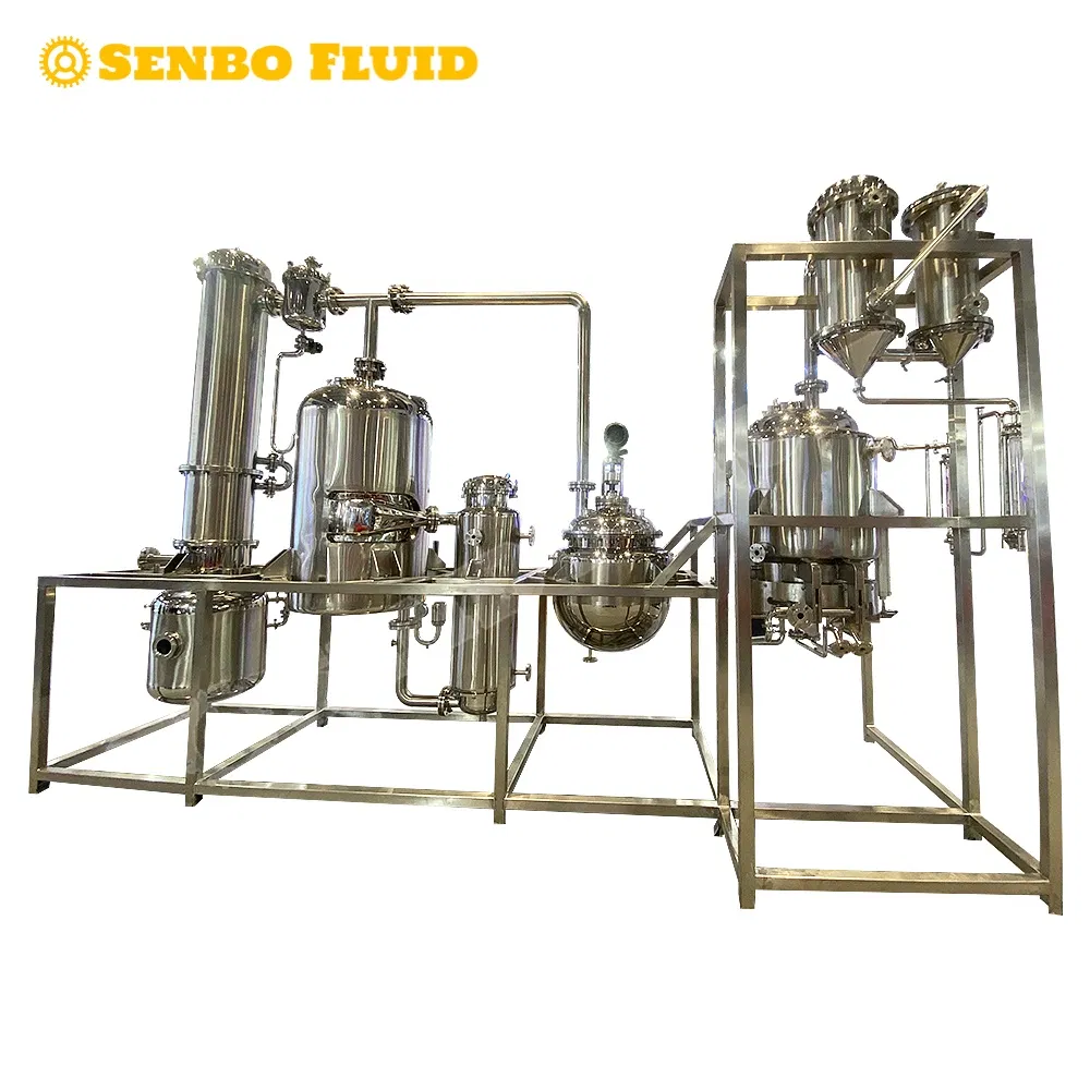 Máquina extractora de extracción de jugo de manzana a pequeña escala / cáscara / floridina / corteza