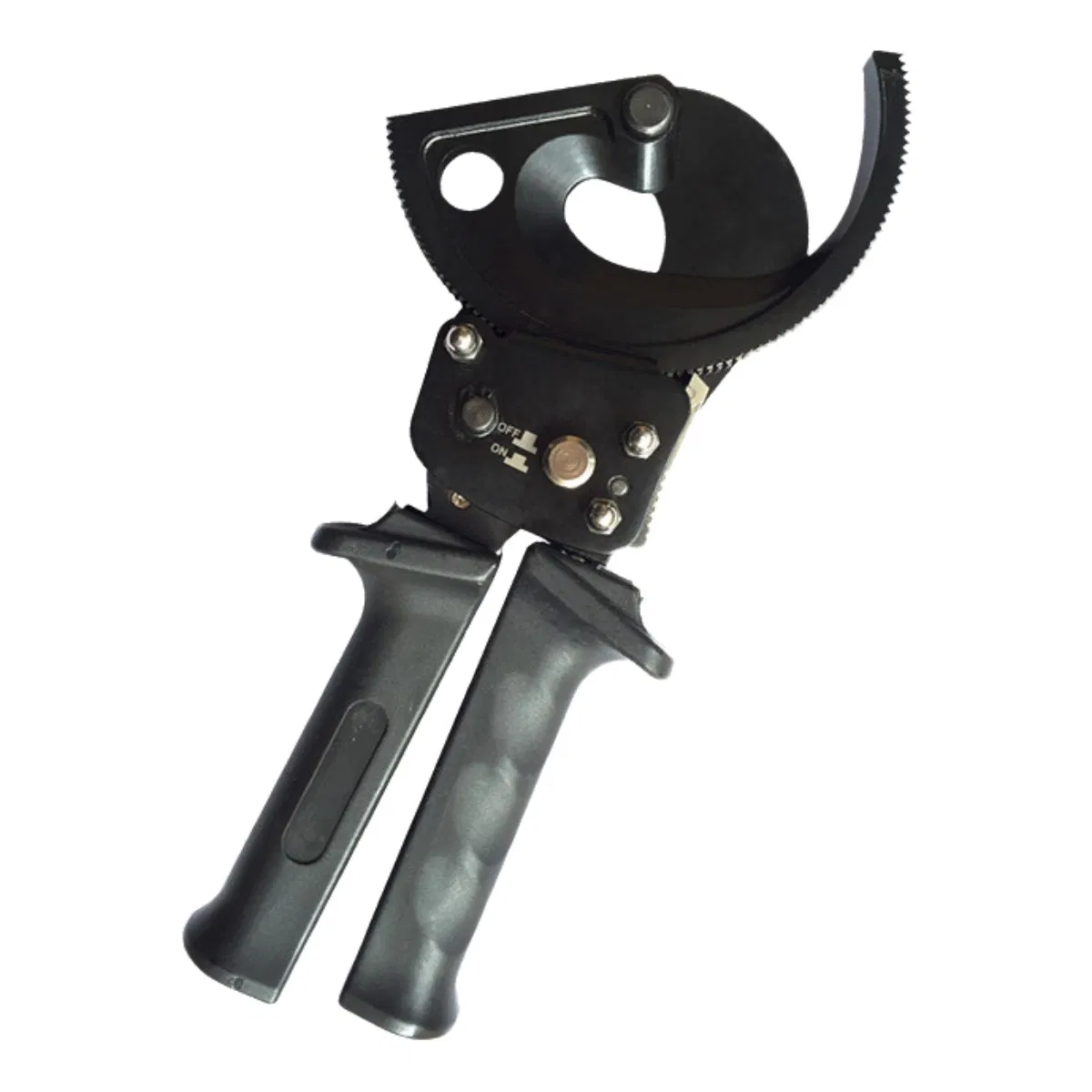 Herramientas de corte manual con mango telescópico para cortar cables de cobre y aluminio, cortadora de cables de trinquete